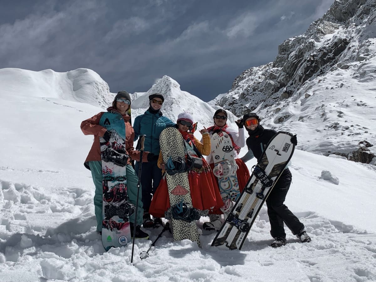 Aventuras del proyecto 6.000Split en los nevados de Bolivia