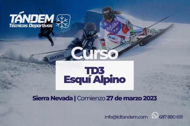 TD3 Esquí Alpino Sierra Nevada 2023 Tándem